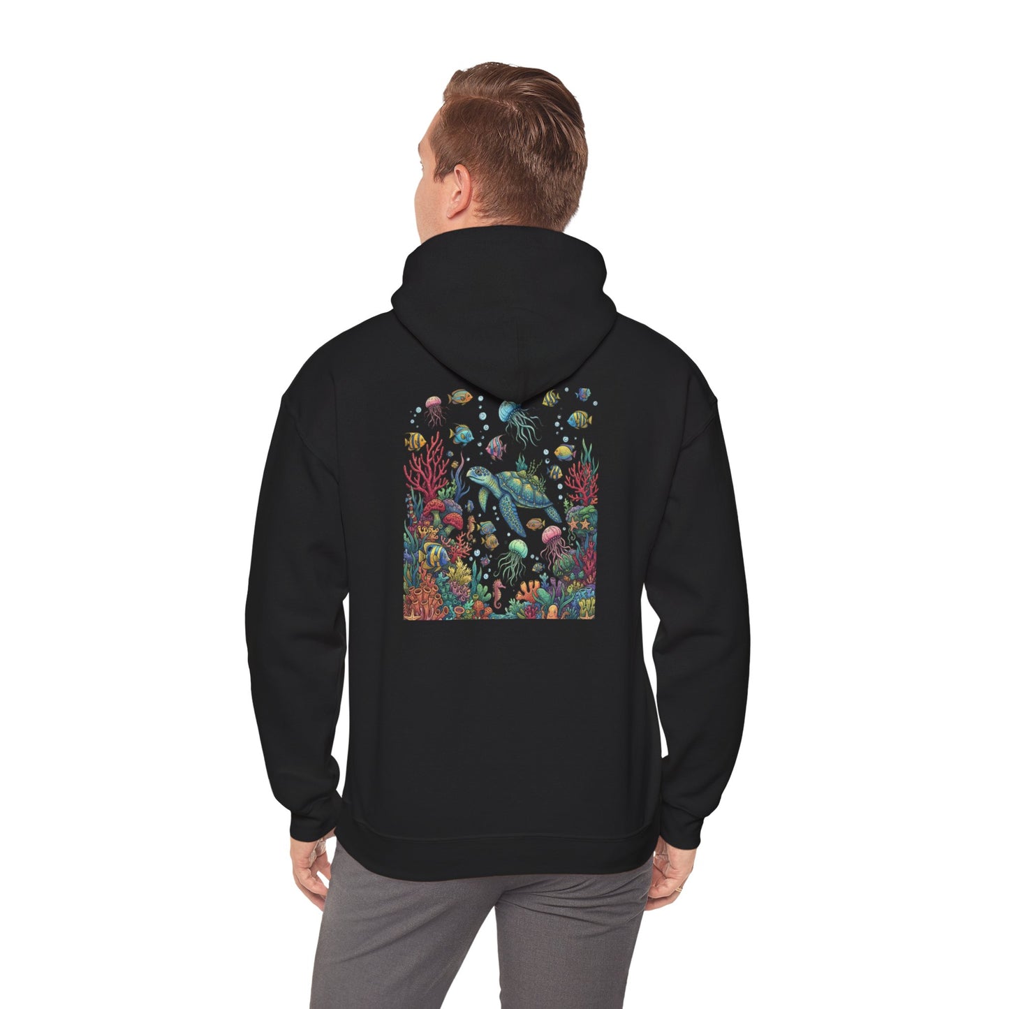 Sea Turtle Reef - Unisex Hoodie