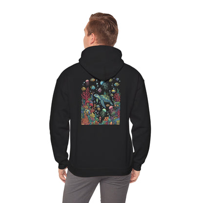 Sea Turtle Reef - Unisex Hoodie