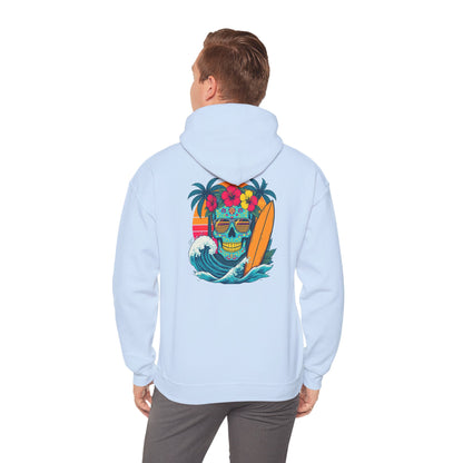 Candy skull surfer Unisex Hoodie