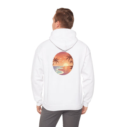 Tropical Sunset Beach - Unisex Hoodie