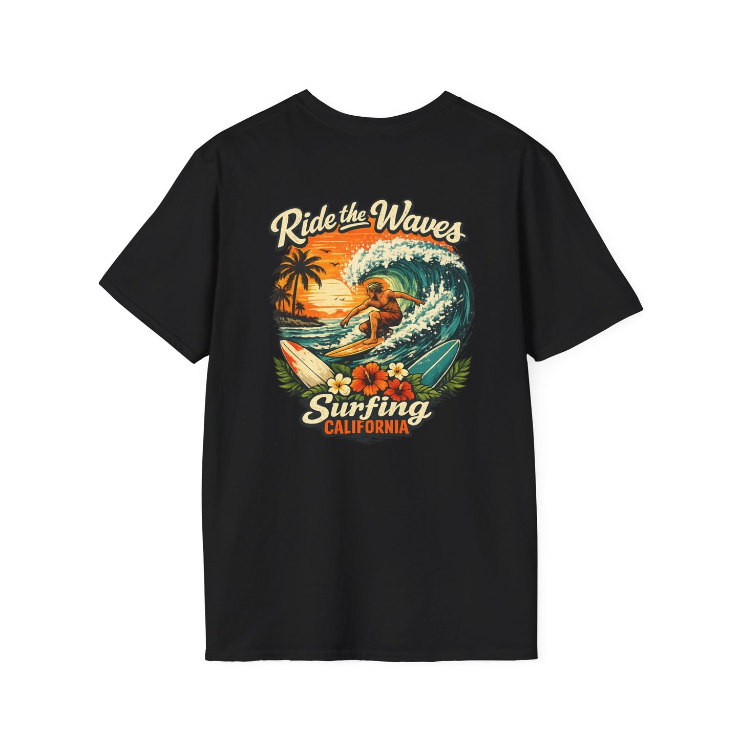 Surfing California - Unisex Tee