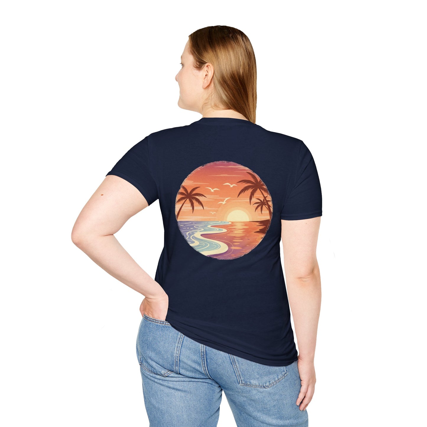 Sunset Seashore - Unisex Tee