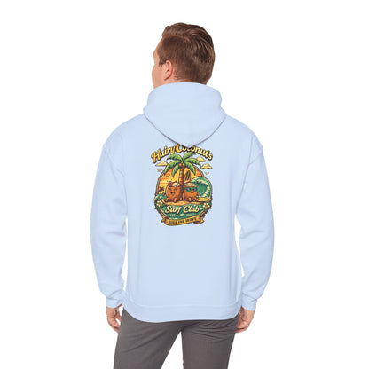 Hairy Coconuts Retro Surf Club Unisex Hoodie