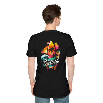 Surf's Up Spray Paint - Unisex Tee