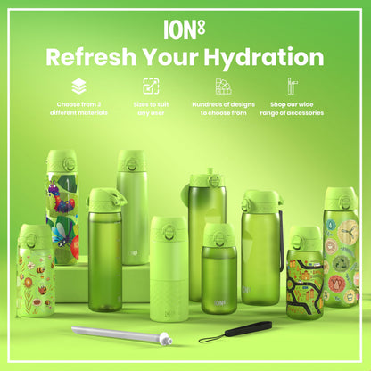 Bottle, Recyclon, Green, 750ml