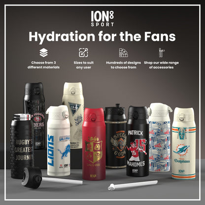 MotoGP x ION8 Insulated Steel Water Bottle, MotoGP Speed, 750ml (24oz)