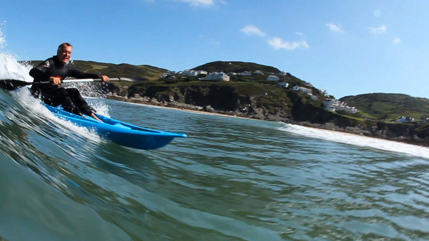 Surf Solo Kayak | Blue | Agile & Fun