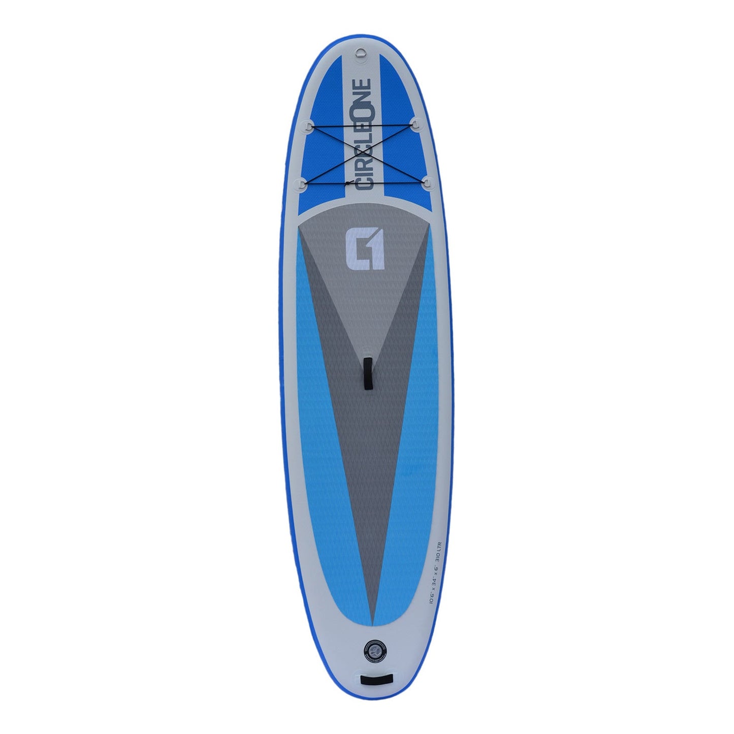 10ft 6 Double Layer Inflatable Paddle Board SUP Package - Circle One