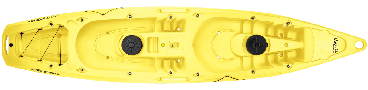 Mahee Double Seater Kayak Yellow Package Deal