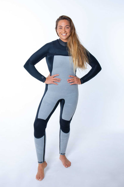 Merino Insulator Series Womens 4/3 Chest Zip Steamer