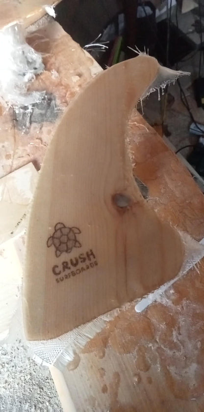 Wooden Surfboard Fin