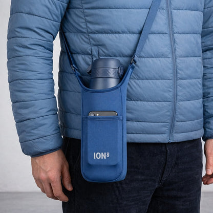 Lightweight, Sling Bottle Bag, Navy