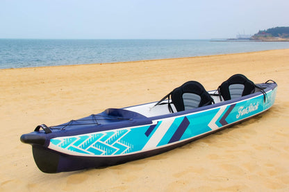 Inflatable 1 & 2 Person Drop Stitch Kayak Package | Canoe | iKayak