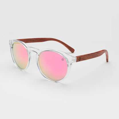 Malibu Pink Round Sunglasses