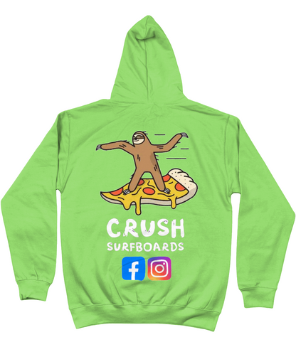Crush Surfboards Surfing Sloth