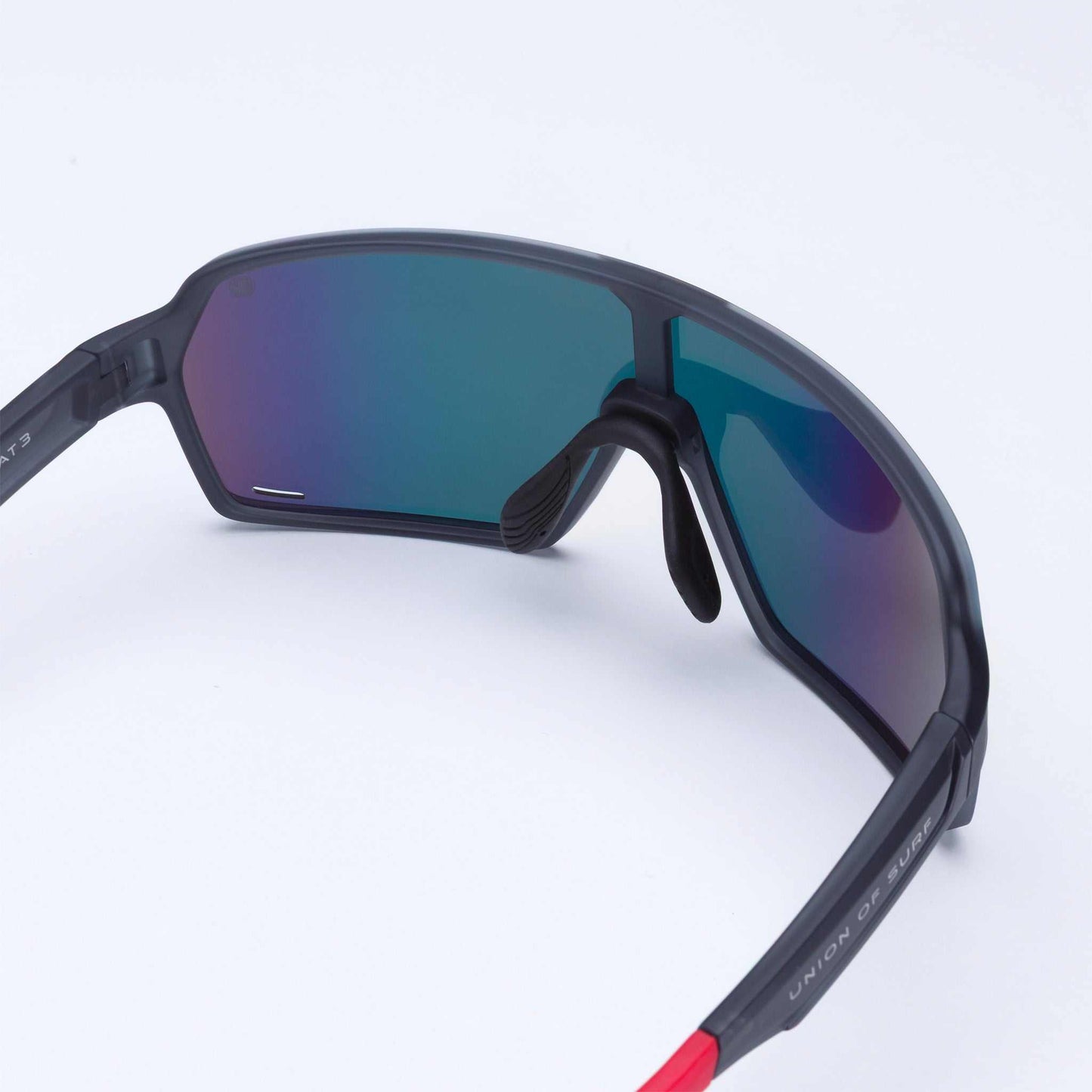 RESCUE - Wrap Around Eyewear For Sports - Red Mirror